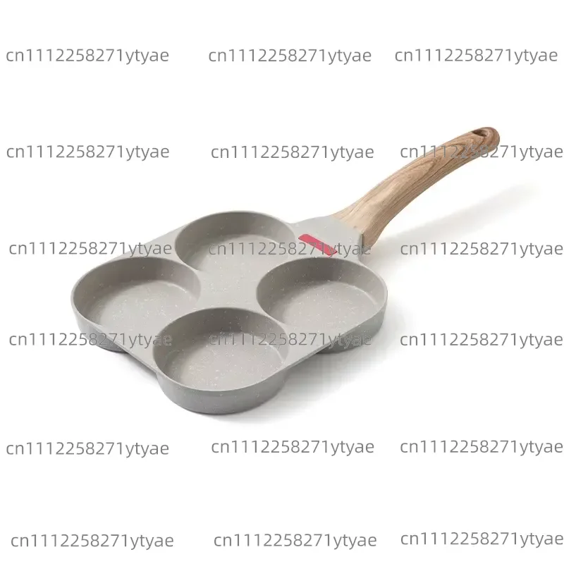 Warm Fried Egg Burger Machine Pan Non-Stick Household Four-Hole Breakfast Pot Aluminum Fry Pot Mini Fried Egg God Pancake Pot
