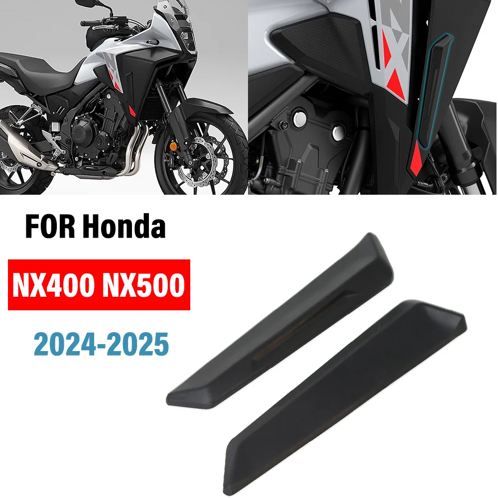 

Боковой воздушный дефлектор радиатора мотоцикла, ветровой дефлектор для HONDA NX400 NX500 2024-2025, боковой дефлектор, защита от царапин