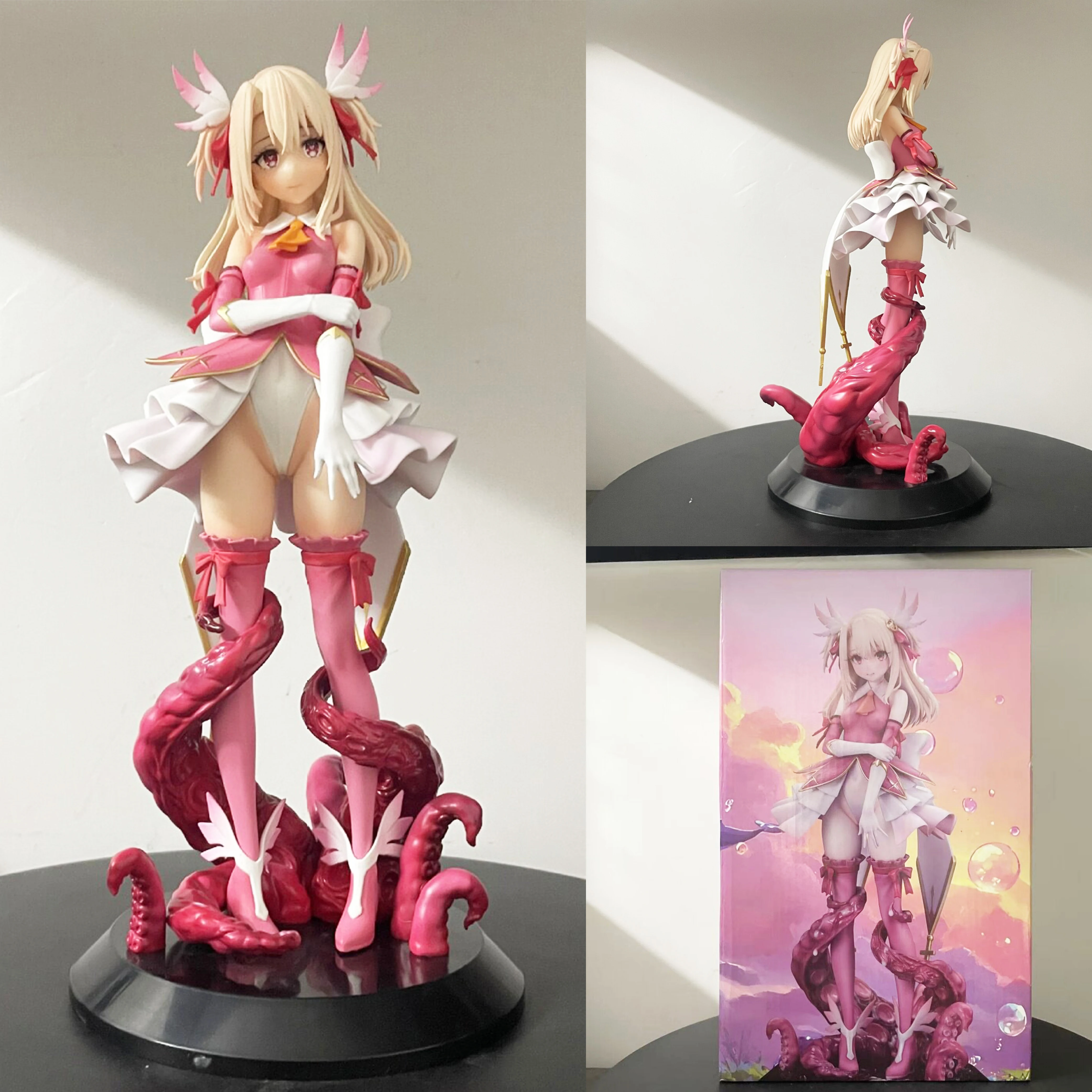 

29cm Anime Fate/Kaleid Liner Figure Illyasviel Von Einzbern Figures Action Statue Collection Model Desk Decora Doll Gifts Toys