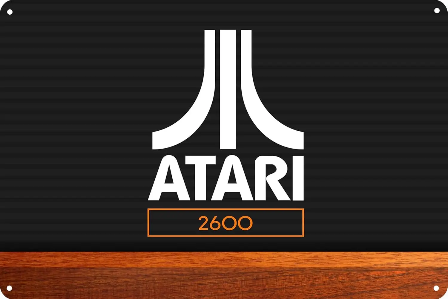 1f,BGFHEEDCSD Minimalist, Atari, Consoles Game Poster Home Wall Art Decoration Retro Metal Tin Sign 8x12 inch
