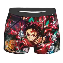 Demon Slayer Kimetsu no Yaiba Anime 7 Underpants Breathbale Panties Male Underwear Sexy Shorts Boxer Briefs