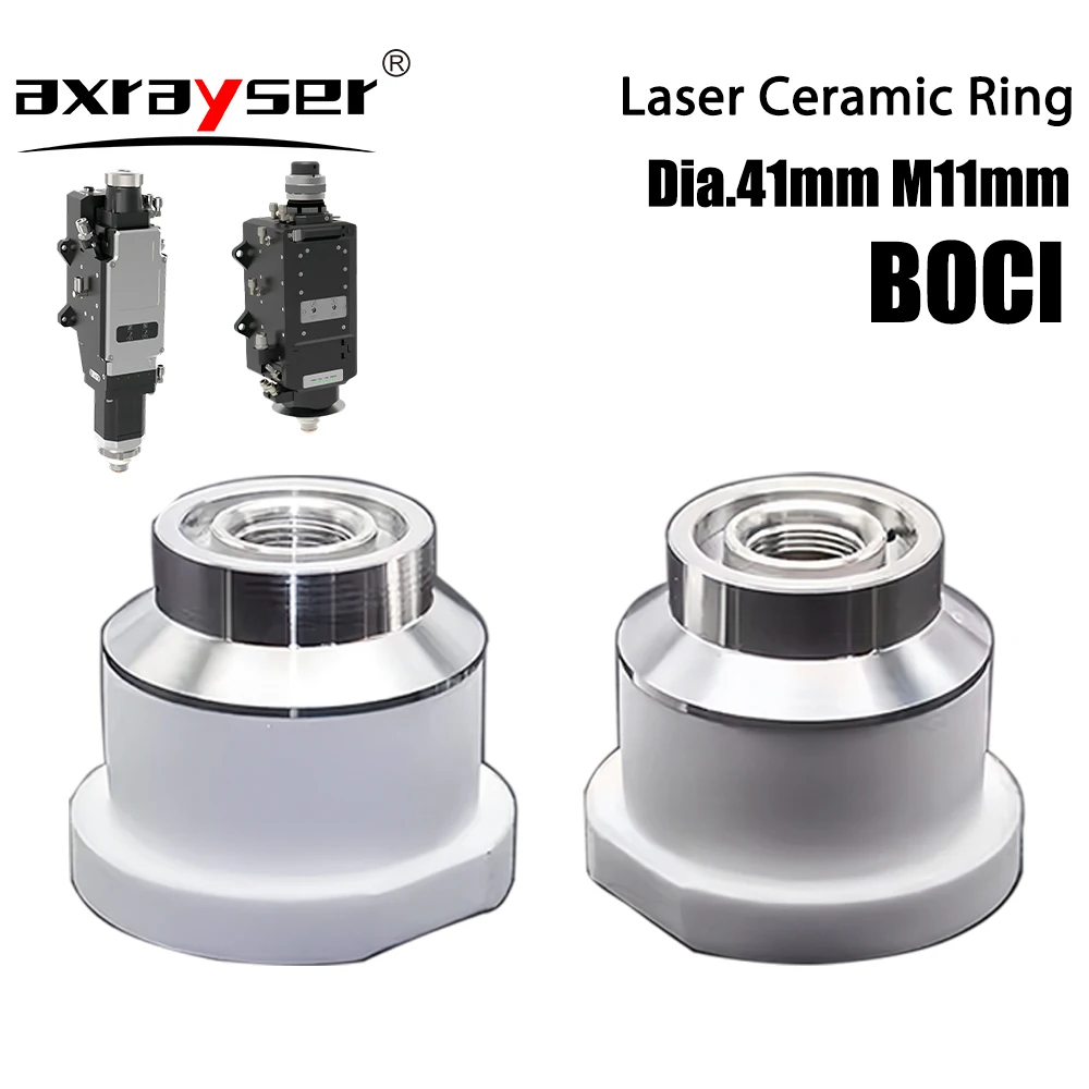 BOCI Original Laser Ceramic Body Dia.41mm M11 Nozzle Holder Ring for High Power Boci Laser Cutting Head BLT420 BLT641