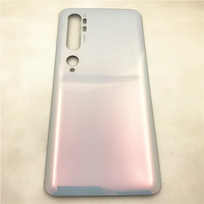 For Xiaomi Mi Note 10 Battery Cover Back Glass Panel Rear Housing Case For Xiaomi Mi Note 10 Pro Battery Cover Replace