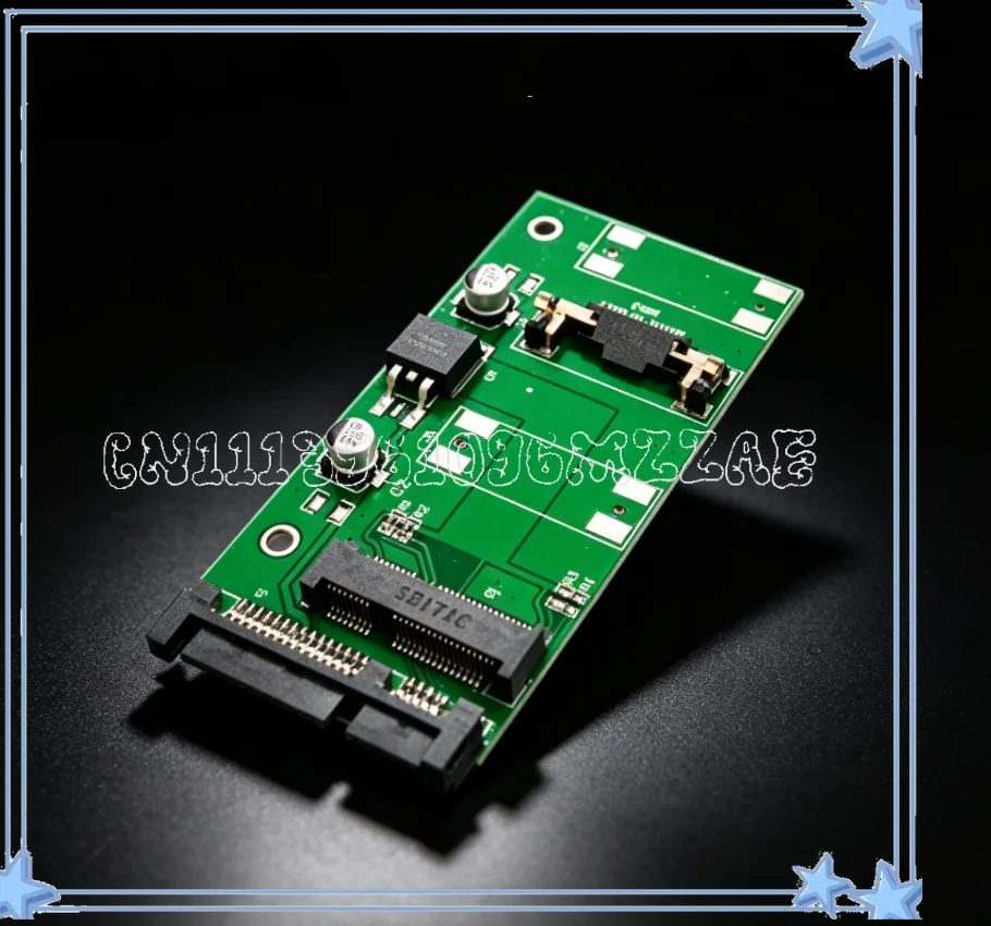 mSATA to SATA 3 Adapter Card, 2.5 Inch SSD Converter Board, Storage Drive Adapter