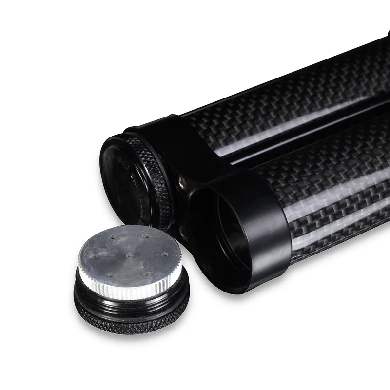 Cigar Tube Aluminum Tube Carbon Fiber Portable Travel Pack Metal Cigar Moisturizing Tube