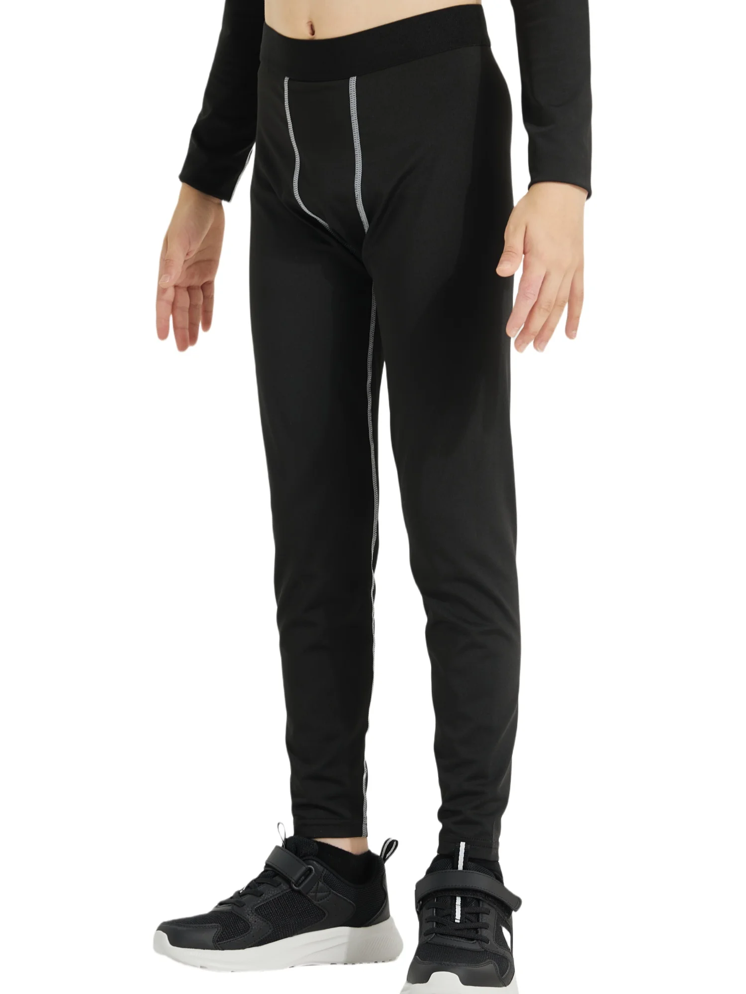 

Молодежные компрессионные леггинсы для мальчиков, спортивные колготки для бега для активных мальчиков для занятий спортом и фитнесом