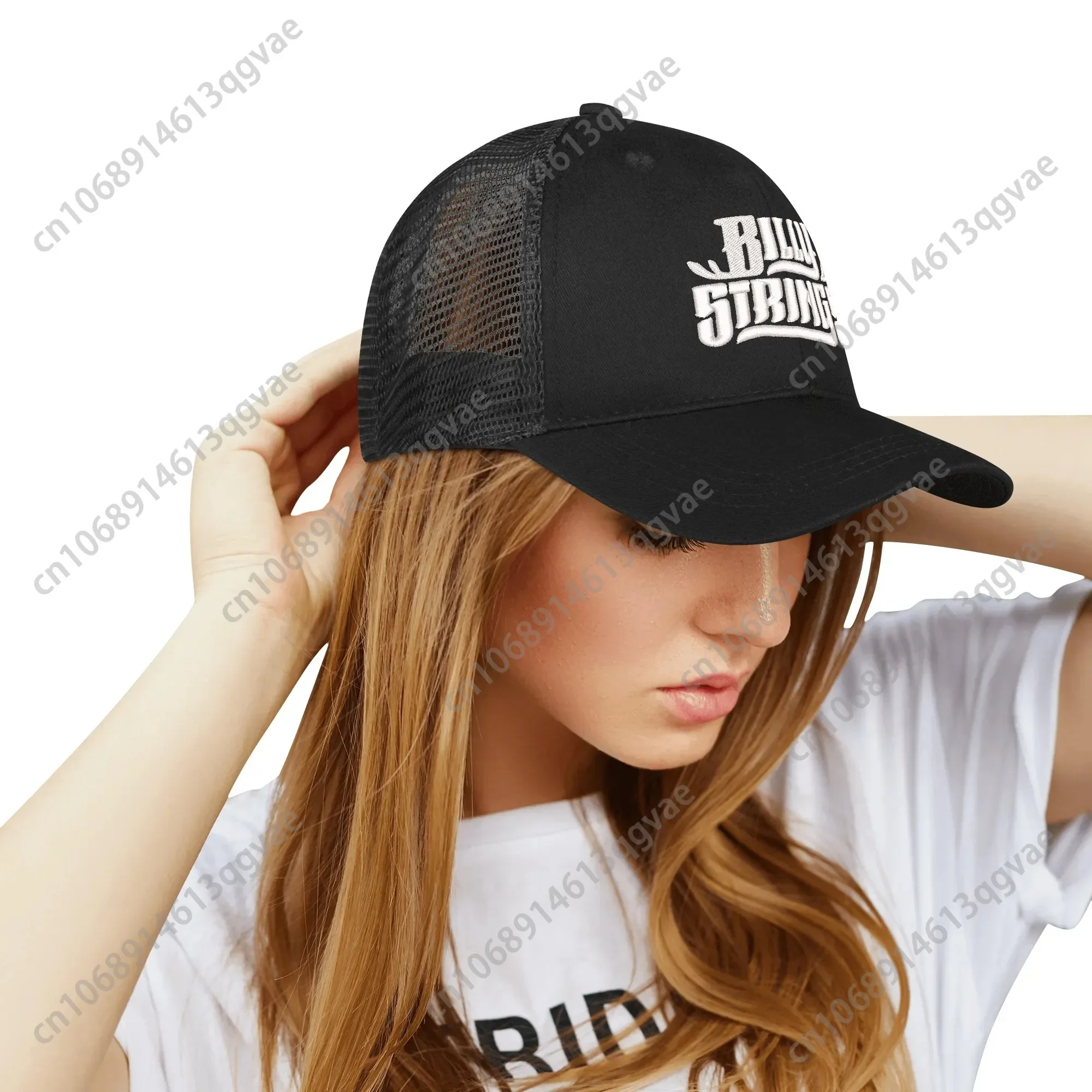 Czapka z haftem Billy Music Strings Guitarist Męska Damska Sportowa Bejsbolówka Hip Hop Oddychająca Letnia Nakrycie Głowy Czapki z Własnym Logo