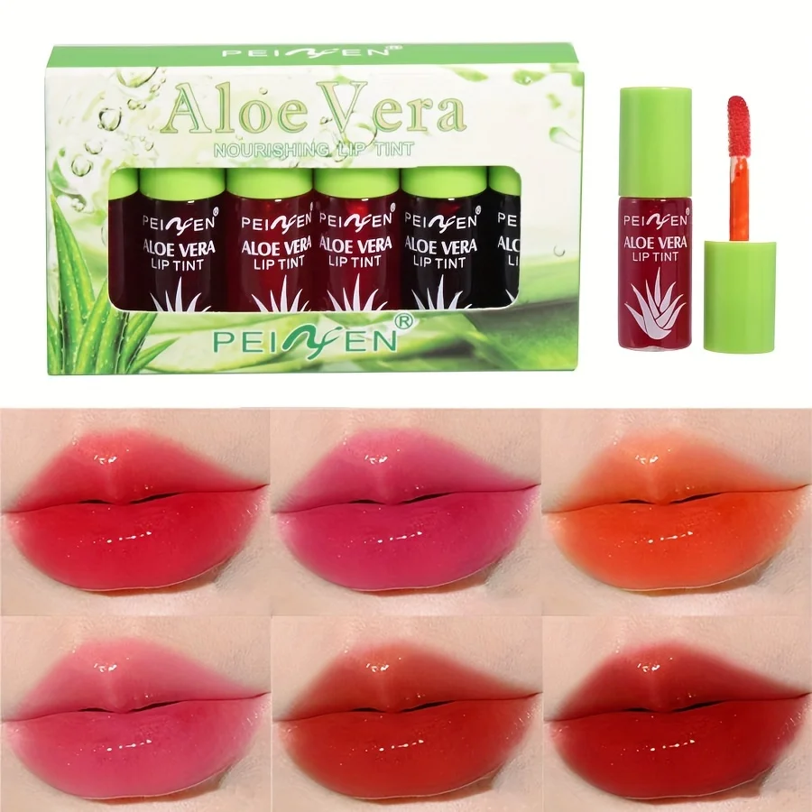 علبة مكونة من 6 بلسم شفاه مغذي ومرطب يدوم طويلاً لمنع تشقق الشفاه في الخريف والشتاء. #2