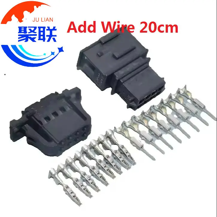 1Set 8Pin 1.5mm Series 3B0972724 3B0972734 Automotive Connector Wire Harness Plugs 3B0 972 724 3B0 972 734 For VW