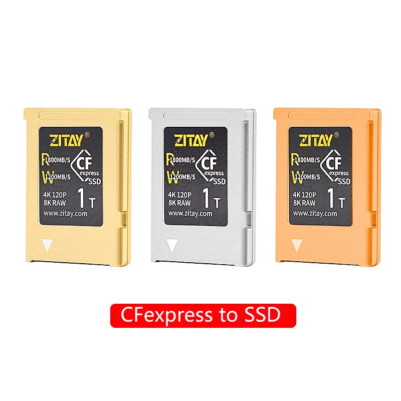 ZITAY CFexpress Type B Card to NVME M.2 2230 SSD Adapter For Nikon