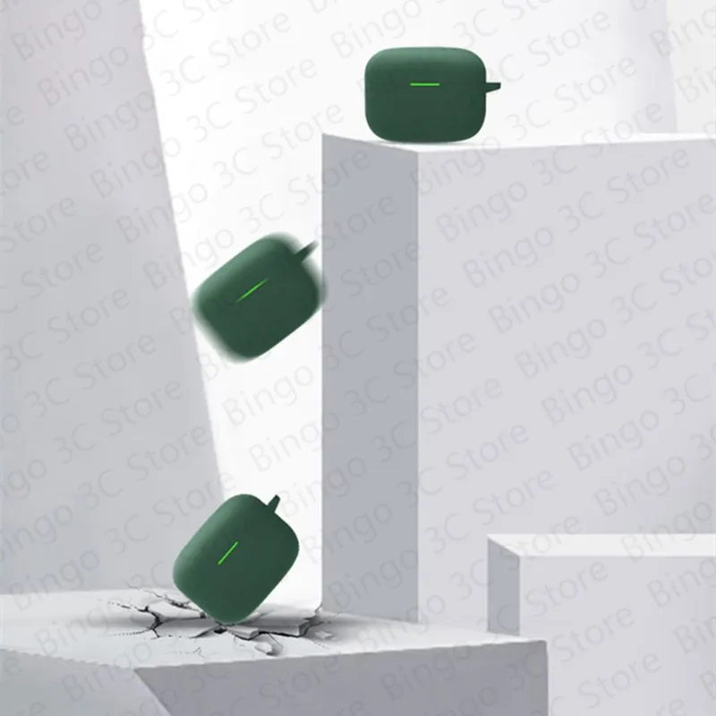 Capa de silicone para sony linkbuds s luxo macio linkbuds fone de ouvido sem fio bluetooth protetor com chaveiro para linkbuds s capa