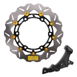 For Honda Forza350 Brake Disc 300MM Floating Disc Motorcycle Modification Radiation Adapter Motorcycle Brake Disc FORZA 350