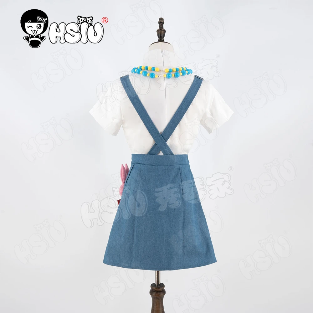 Qiao Ling Cosplay Costume perruque fibre synthétique perruque 「HSIU」femmes belle robe femme de chambre uniforme jeu lien clic Cosplay Costume perruque