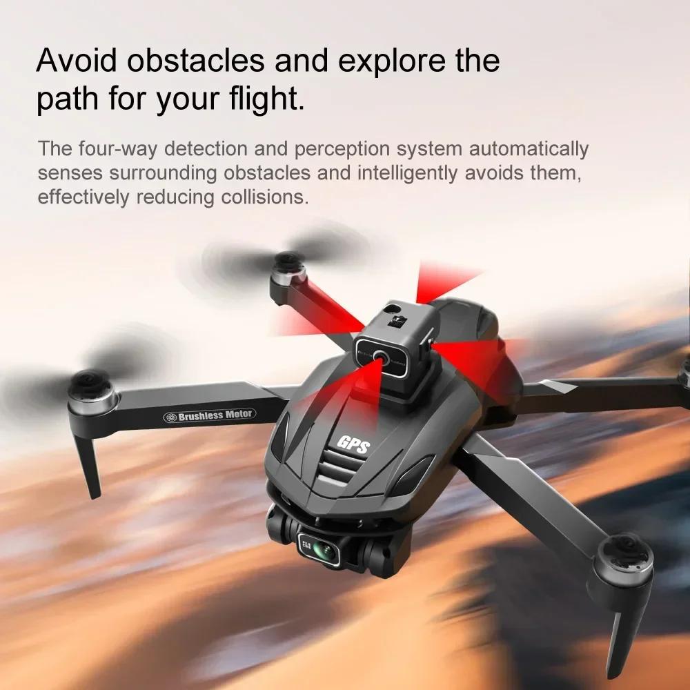 Lenovo V168 Drone 8K 5G GPS bezszczotkowy silnik optyczny pozycjonowanie przepływu przeszkód profesjonalna fotografia lotnicza HD podwójny aparat