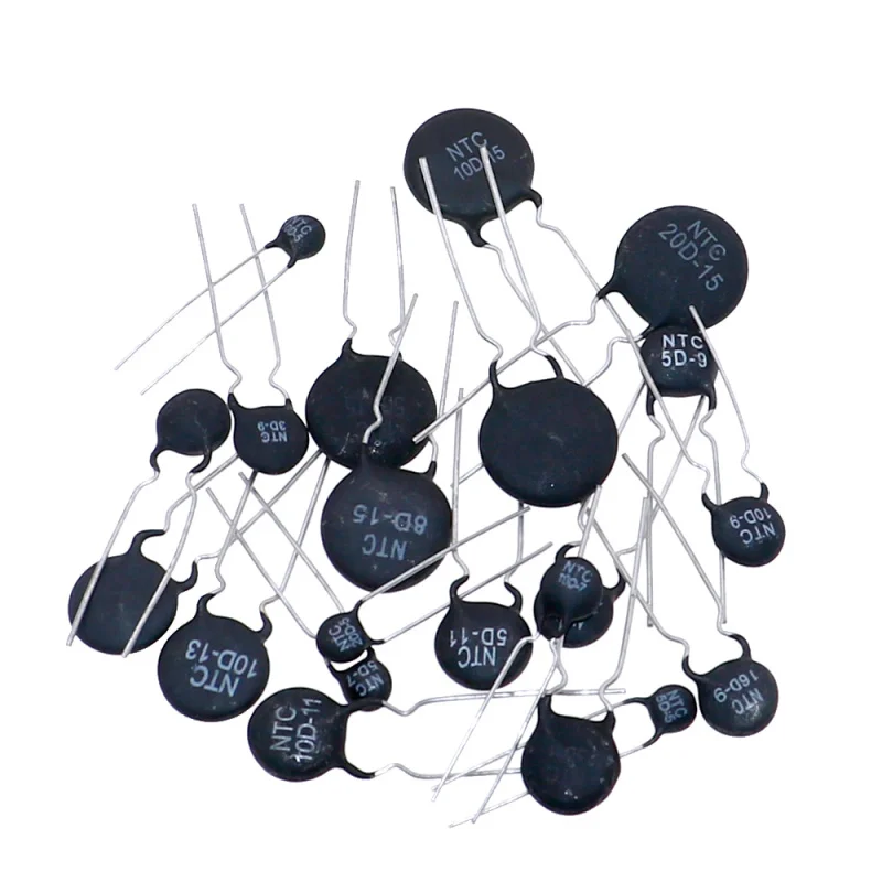200Pcs 22Value NTC Thermistor Negative Temperature Coefficient kit 3D-15 5D-7 5D-11 8D-9 8D-15 10-5 10D-9 10D-11 20D-5 47D-15