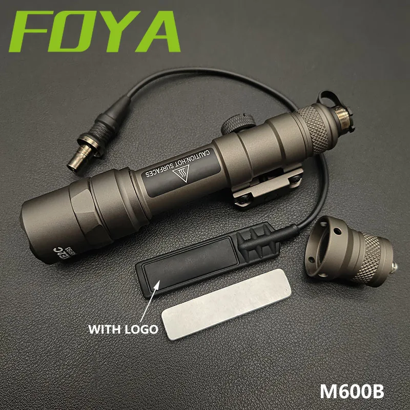 Tactical SF M300B M600B Weapon light Metal Airsoft M600 M300 Flashlight Scout Light Torch Hunting Fit 21mm Pictinny Rail M600C