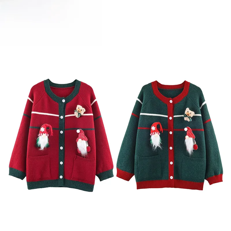 

Модный простой повседневный открытый кардиган Cisas ZR, осеннее новое поступление, женский вязаный свитер, женская одежда из полиэфирного волокна