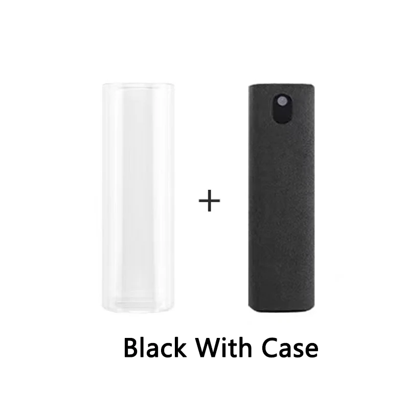 2-in-1-Telefon-Bildschirmreiniger, Spray, tragbares Tablet, Handy, Touchscreen-Reiniger, Mikrofasertuch-Set, Glasreinigungsartefakt