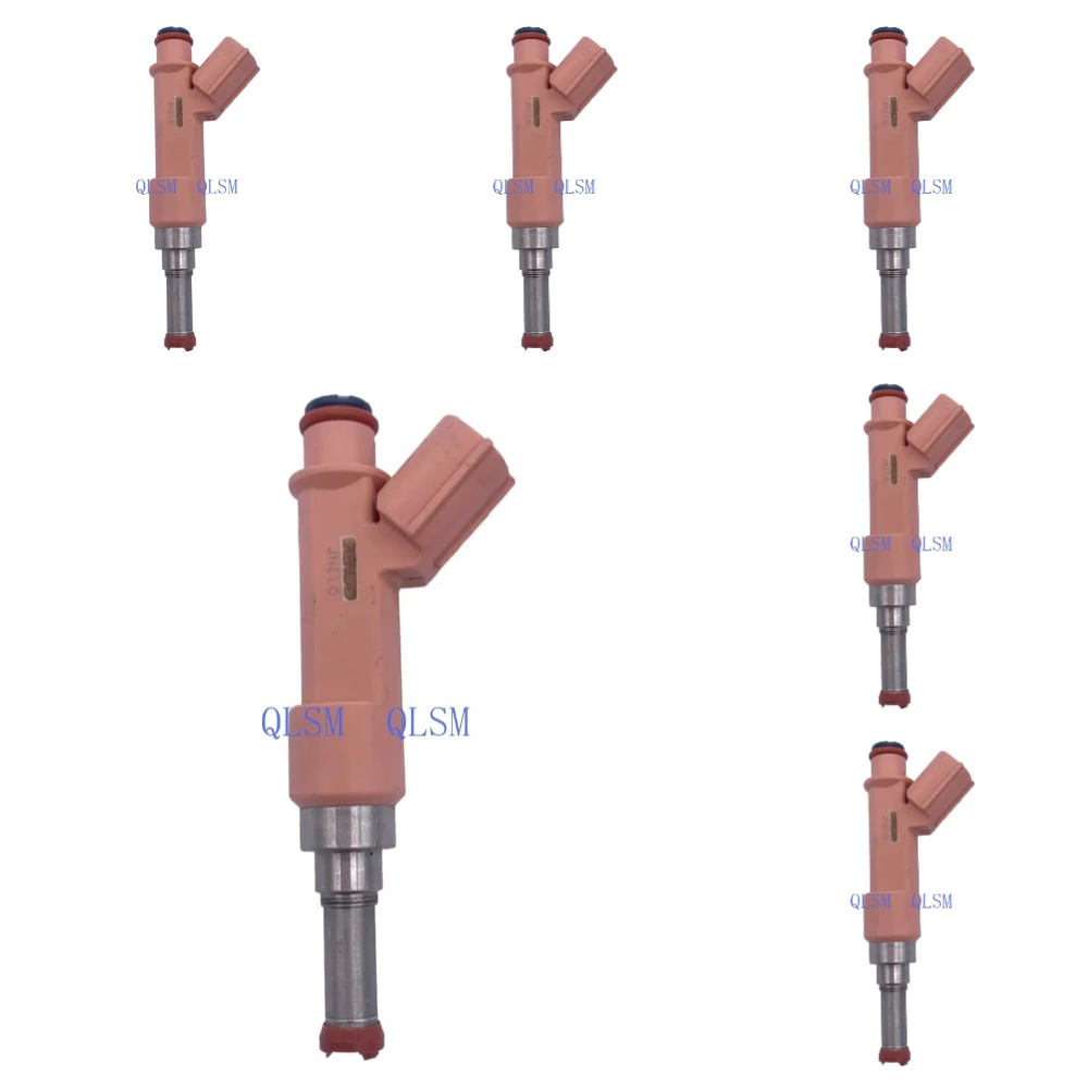 

6 Piece Fuel Injectors 23250-39215 23250-31100 23209-39215 23209-31100 For 2010-2018 Toyota 4Runner 4.0L V6-