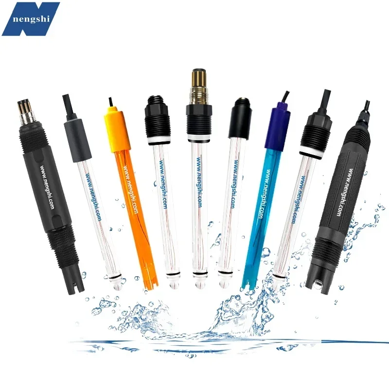 

2025 hot sale Since 1996 Nengshi Factory ISO9001 High Accuracy Online Industria PH Probe PH Electrode PH Sensor