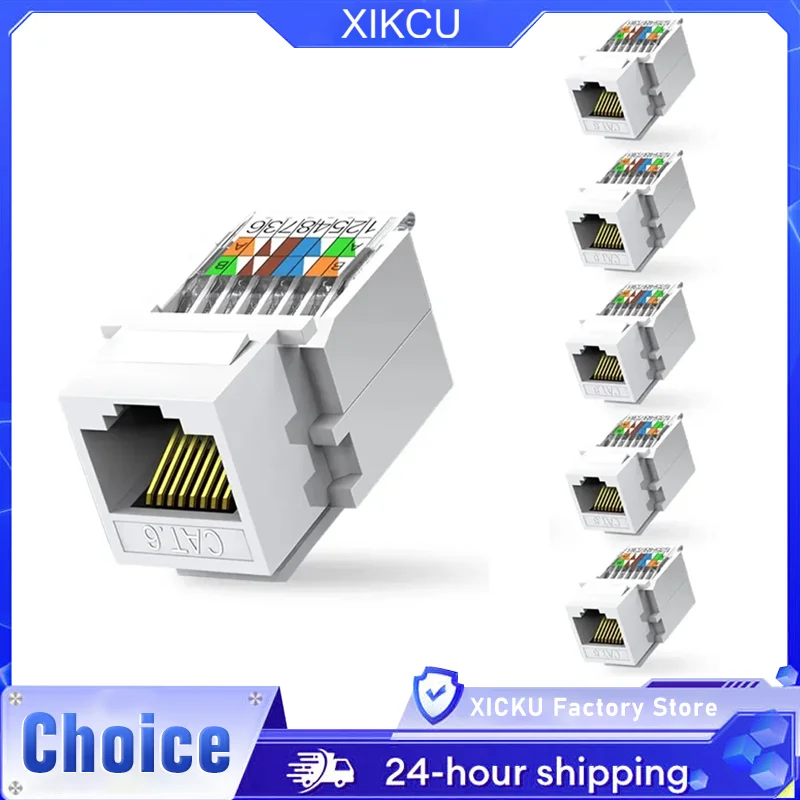 

Сетевой модуль RJ45, нет необходимости в использовании, 6-гигабитная сетевая розетка, комплексная проводка, сетевой кабель с кристаллической головкой, патч-панель