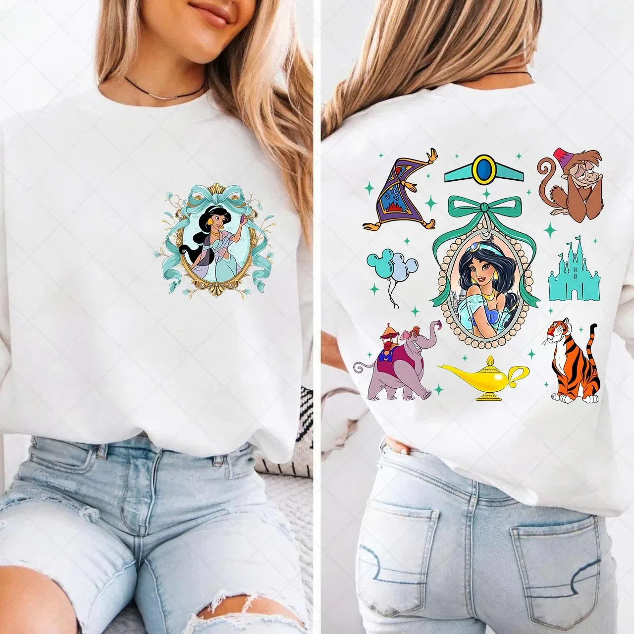 ملف PNG لـ "أميرة الياسمين" هو سترة كريتان، قزم PNG، علاء الدين، سترة بنمط مطبوع Elf ABU #5