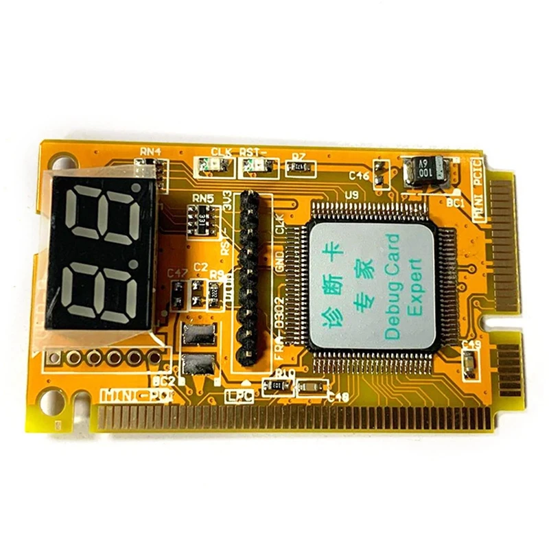 Testador do analisador da placa-mãe do cartão diagnóstico, perito do cartão de depuração, mini PCI, PCI-E, LPC, cartão postal do USB, 3 em 1