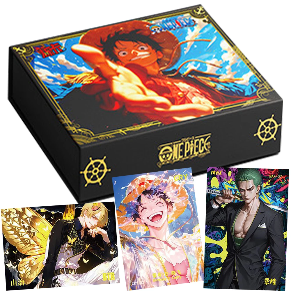 One Piece Anime Hobby Peripheral Cards Creative Street Graffiti Fashion and Cool Character Collection Card Unique Exquisite Gift