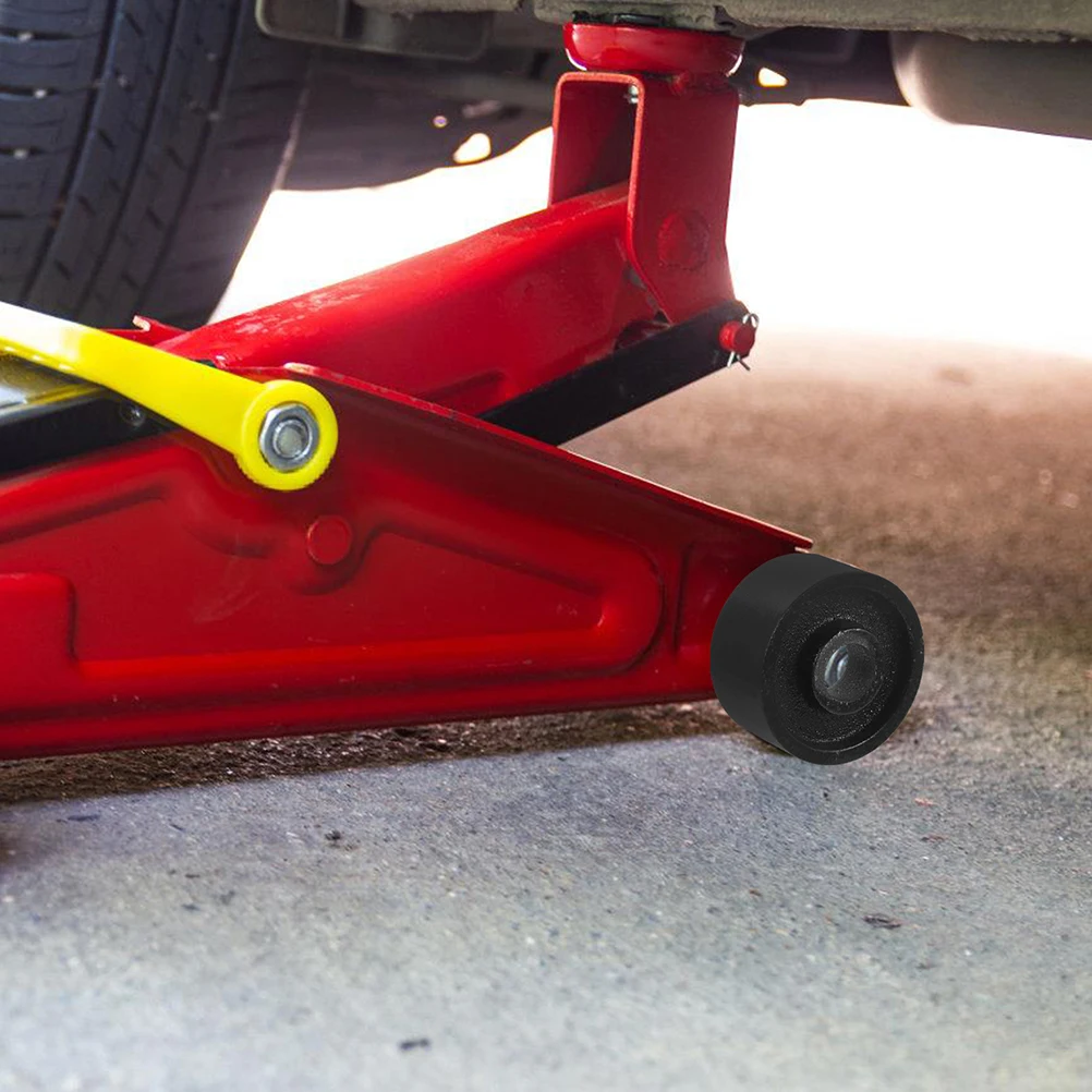 

2Pcs Trolley Floor Jack Front Wheels Heavy Duty Steel Replacement for Utility Trailer Accessories Stable and Efficient Handling