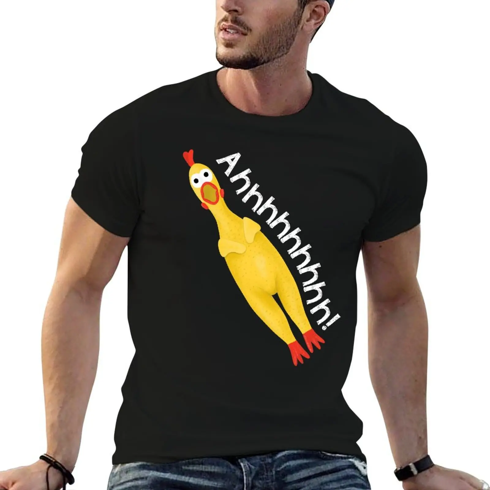 

Screaming Rubber Chicken T-Shirt graphic t shirts for man man t shirt cotton cotton t shirt pack T-Shirt