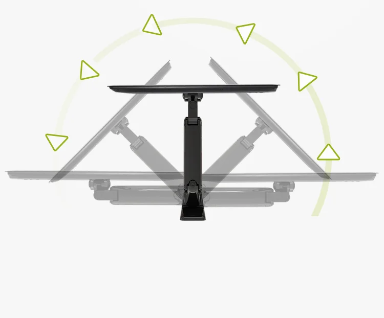 Soporte de pared NB F200 para TV LCD, brazo de monitor de 30-40 pulgadas, 5-10kg, movimiento completo, resorte de prensa de Gas giratorio 360, 200x200