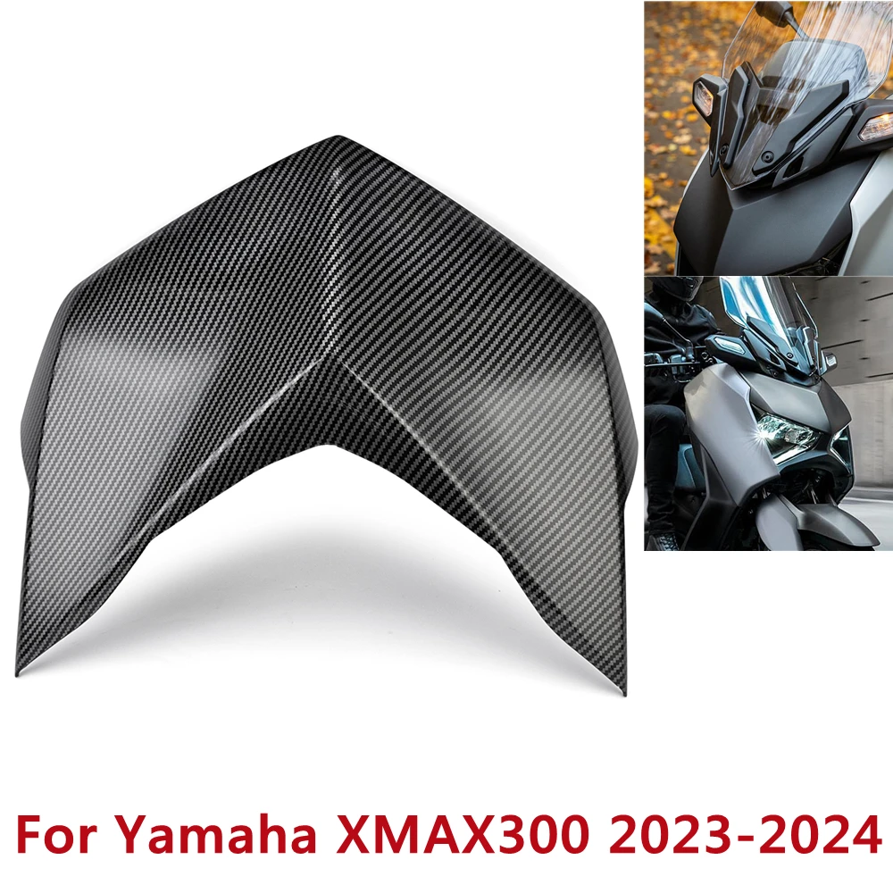

Motorcycle X-MAX300 Front Headlight Headlamp Upper Front Headlight Cover For Yamaha XMAX300 X-MAX XMAX X MAX 300 2023 2024