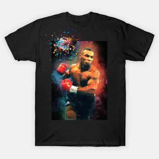 

The Boxing Legend Mike Tyson T-Shirt 100% Cotton O-Neck Short Sleeve Summer Casual Mens T-shirt Streetwear