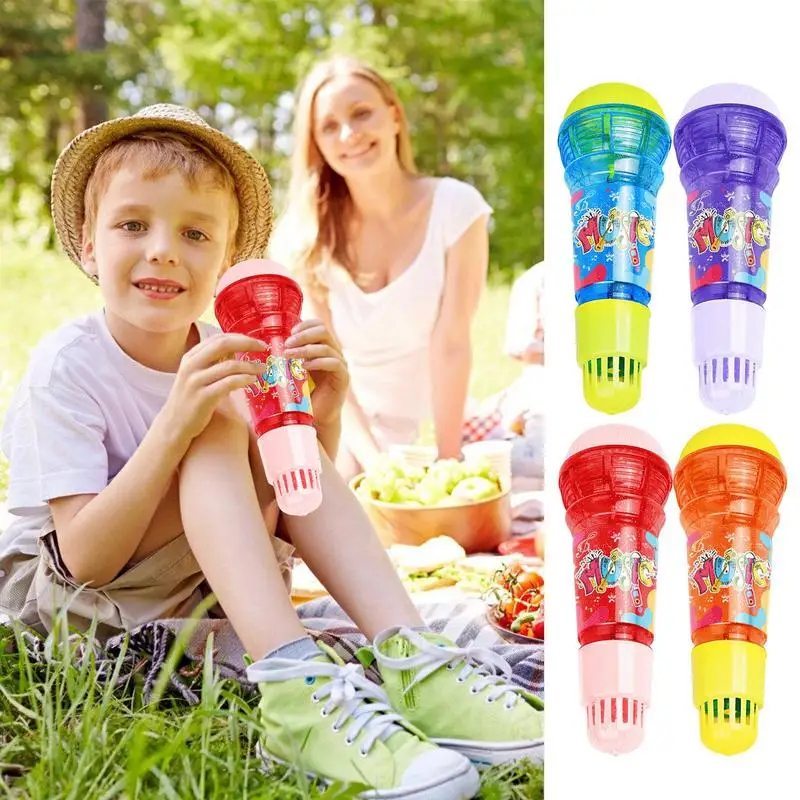 Kids Echo Microphone Play Microphones Toddler Voice Amplifying Retro Microphone Music Toys for Singing and Communication