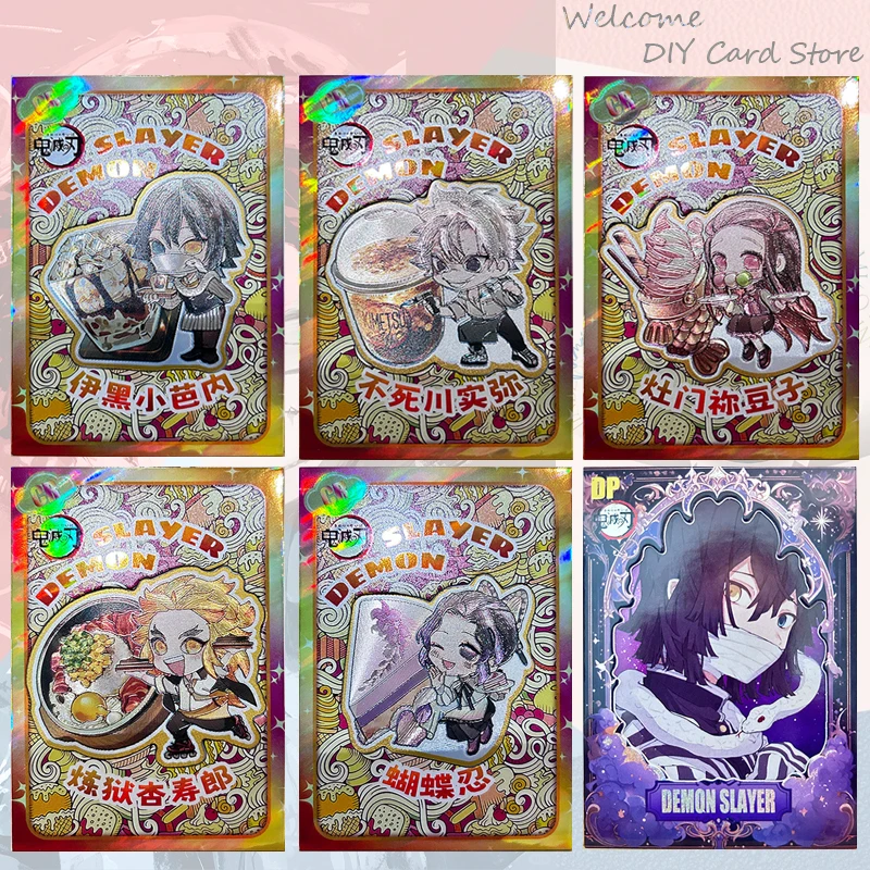 

Anime YAMI Demon Slayer DP CR Agatsuma Zenitsu Kochou Shinobu Kamado Nezuko Agatsuma Zenitsu Tsugikuni Yoriichi Collect Cards