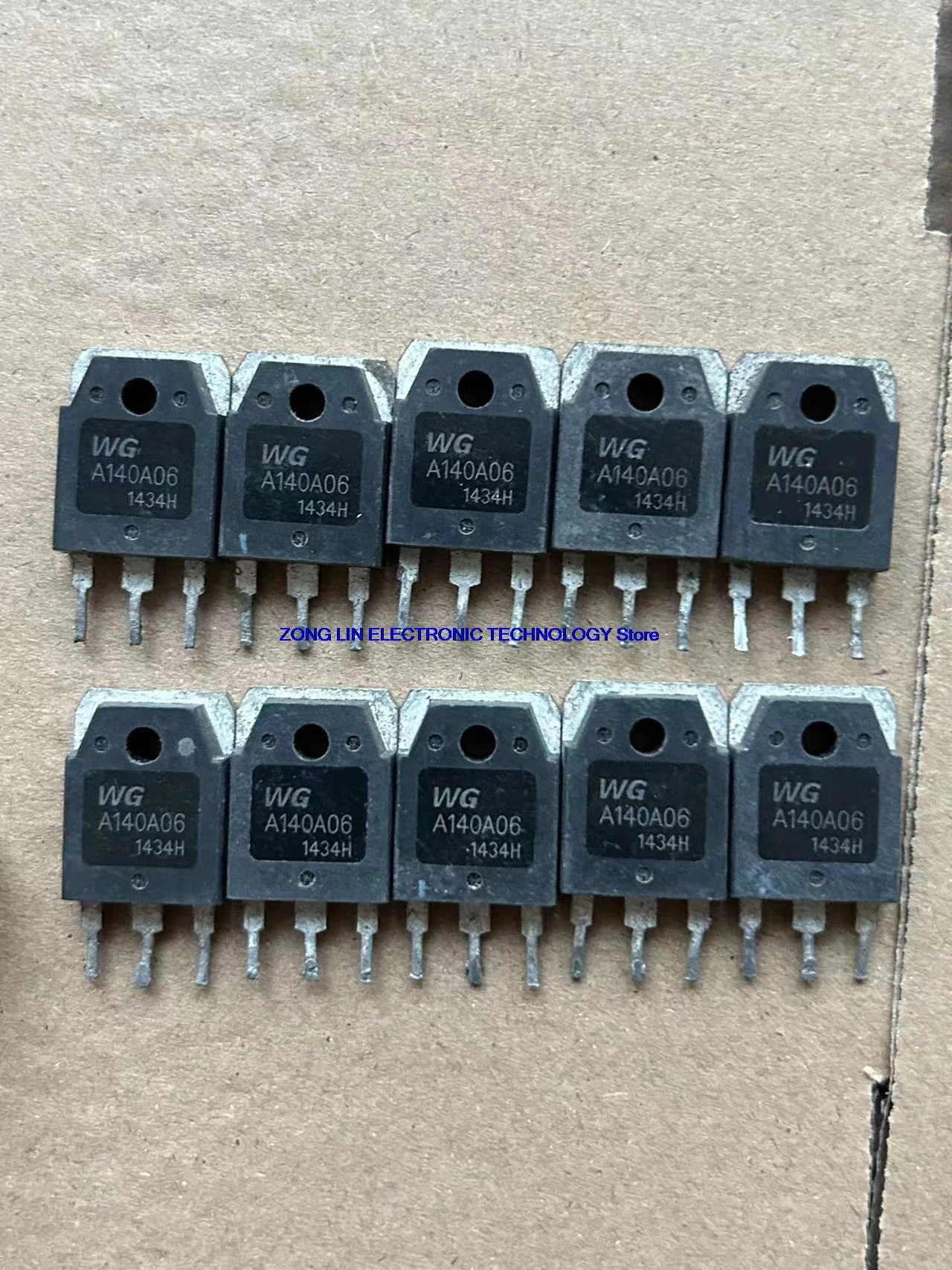 

A140A06 WGA140A06 Оригинальный мощный инверторный полевой транзистор 140A60V, 10 шт. - 1 лот