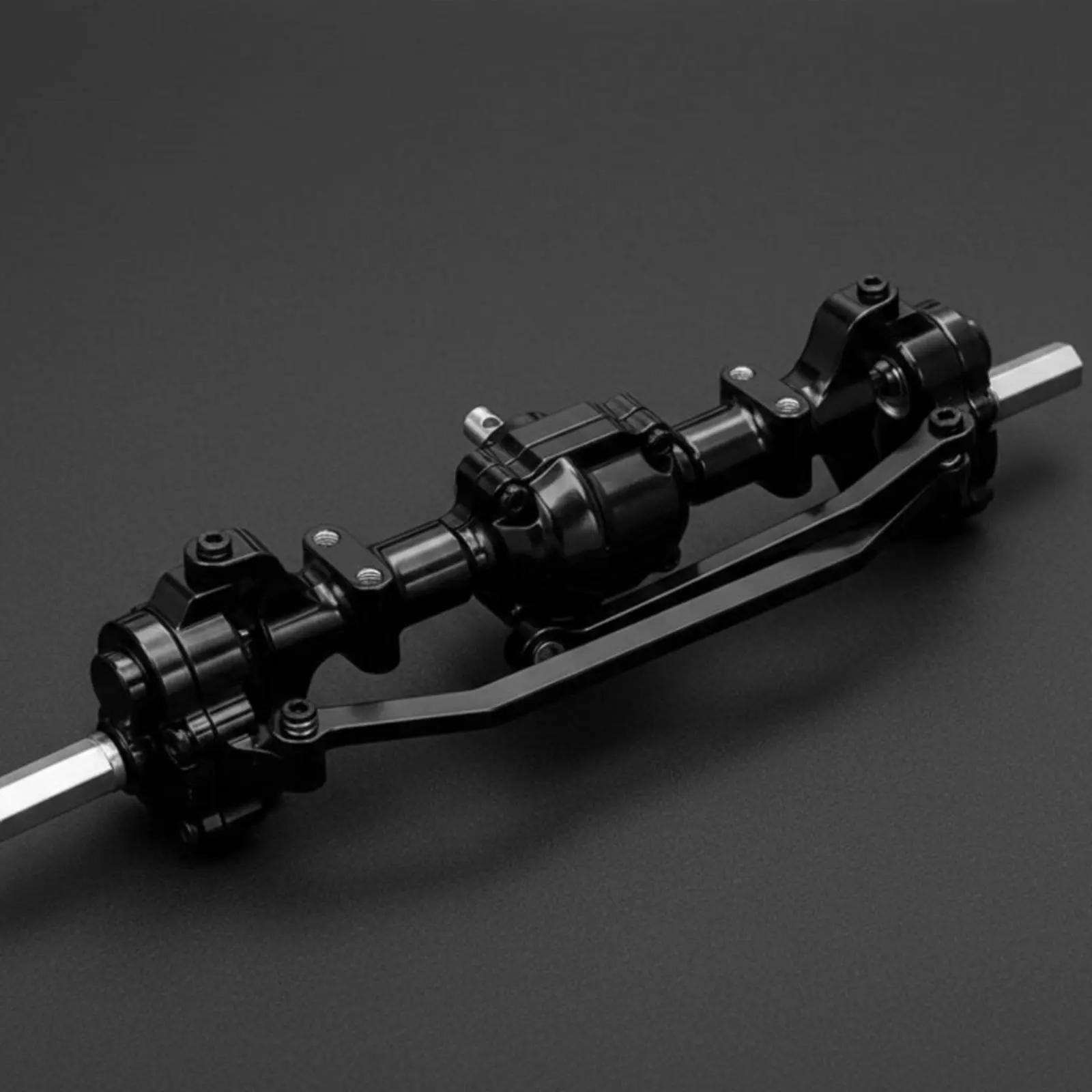 2 Pieces Front and Rear Axle Set Improved Trail-Terrain Grip Front Rear Axle Set for Rock Crawling