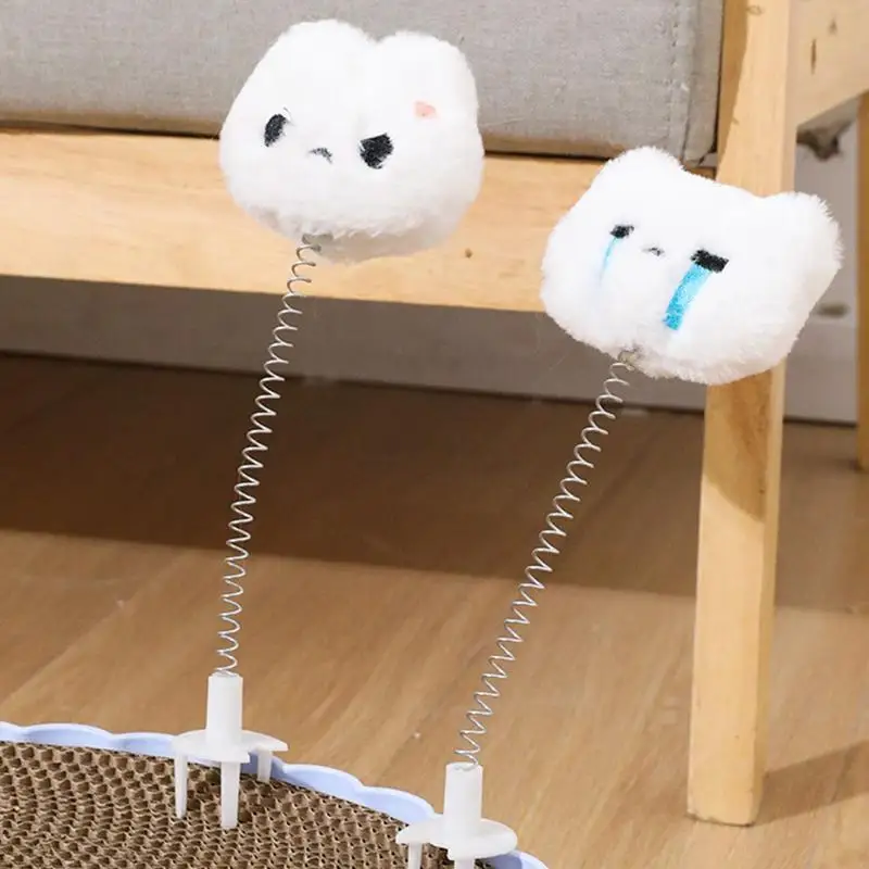 Cat Teasing Stick Indoor Cat Plug-In Design Cat Teasing Stick Toy Pet Interactive Toy For Cat Owners Cat Lovers Cat Cafe Friend