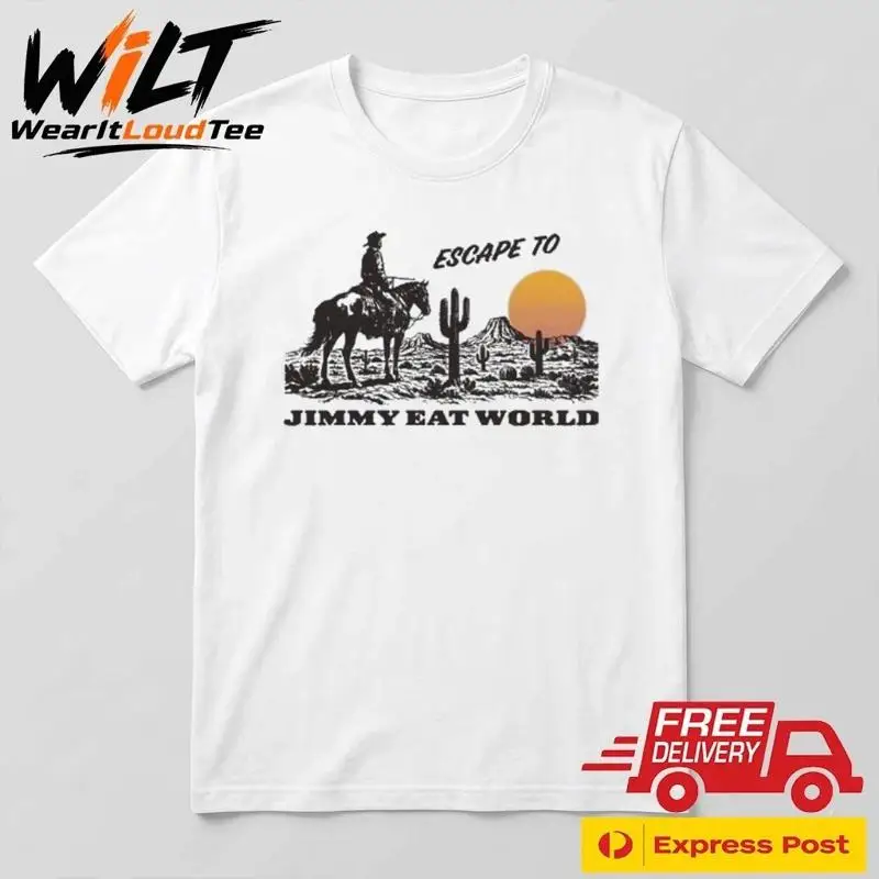 Jimmy Eat World Wilt Escape Desert Rider T-Shirt