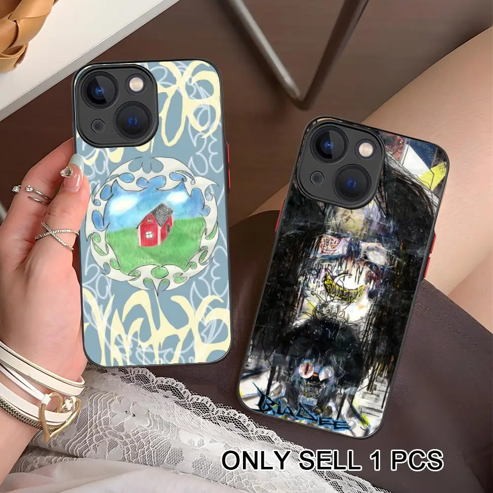 

Bladee Exeter Silicone Mobile Phone Case for iPhone 17 16 15 14 13 12 11 X XR XS Air Pro Max Plus Mini Colorful Cover