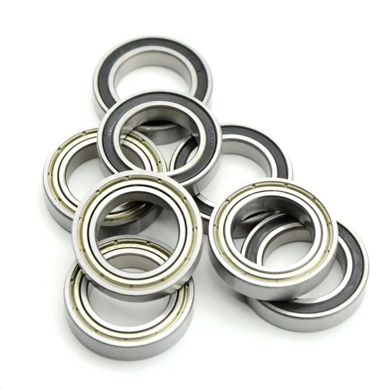 5pcs 6800 6801 6802 6803 6804 6805 6806 6807-2RS RS ZZ 2Z Rubber Sealed Steel Cover Deep Groove Ball Bearing Miniature