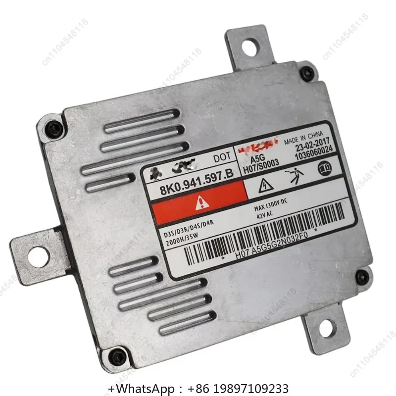 8K0941597B Xenon Headlight Ballast Control Unit Module With Igniter And D3S Bulb For Au-di A3 A4 A5 A6 A7 A8 Q5 Q7 S4