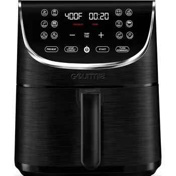 Image Air Fryer 7 Quart Large AirFryer Cooker 12 Touch Cooking Presets, XL Air Fryer Basket 1700w Power Multifunction 120V