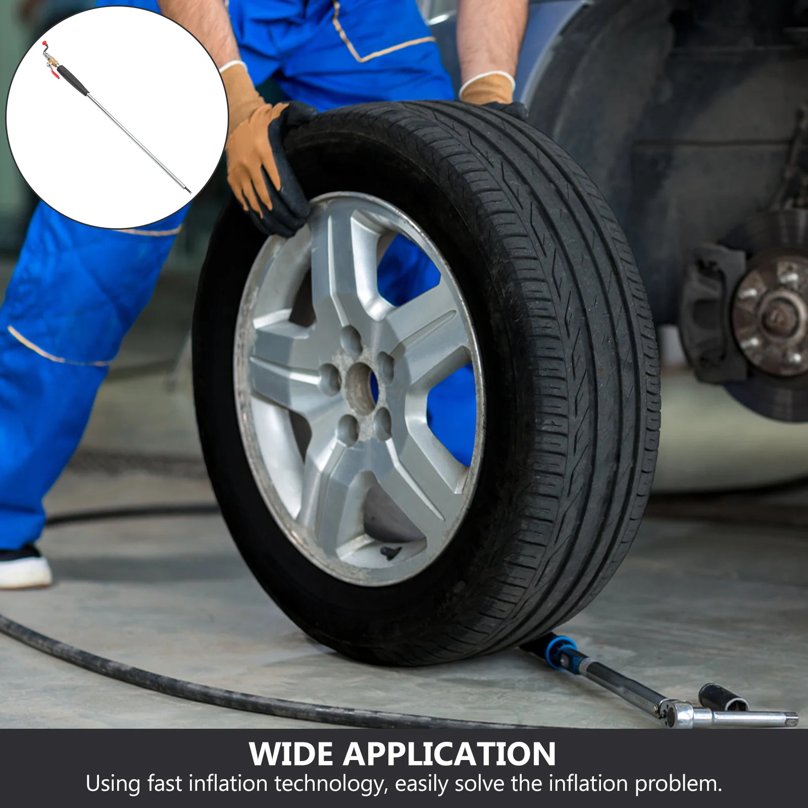 

Car Inflator Air Chuck Reliable and Durable Construction Multi-Functional for Different Inflation Needs Straight Air Chuck