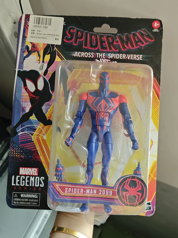 

6 Inch Punk Spider Man Action Figure Toys High Quality Spiderman 2099 Statue Model Collectible Gifts For Boyfriend Kids