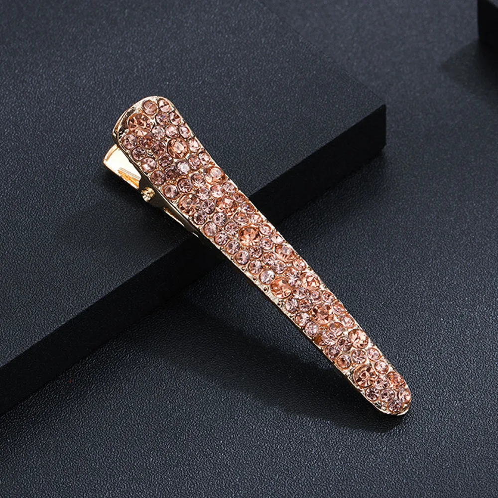 Fashionable Alligator Clips for Woman High Quality Gold Color Hair Clips Fringe Ornament Woman Hair Accessories