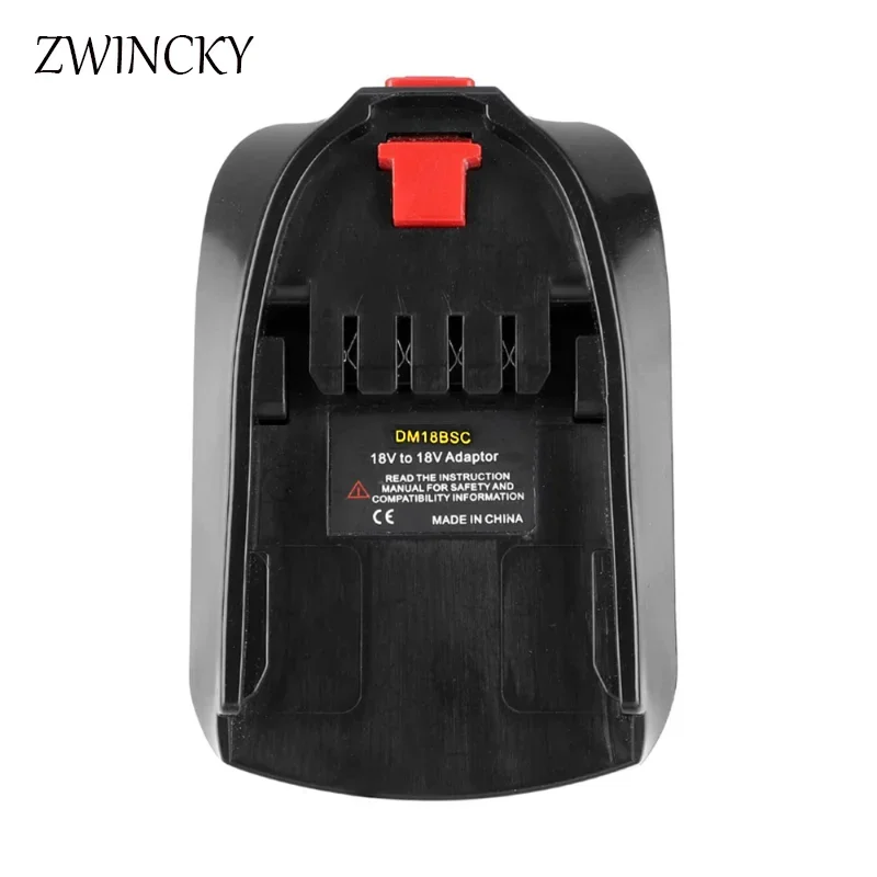 محول بطارية محول لبطارية ليثيوم ديوالت/ميلووكي 18 فولت 20 فولت إلى سلسلة Bosch PBA أدوات كهربائية لبطارية الليثيوم