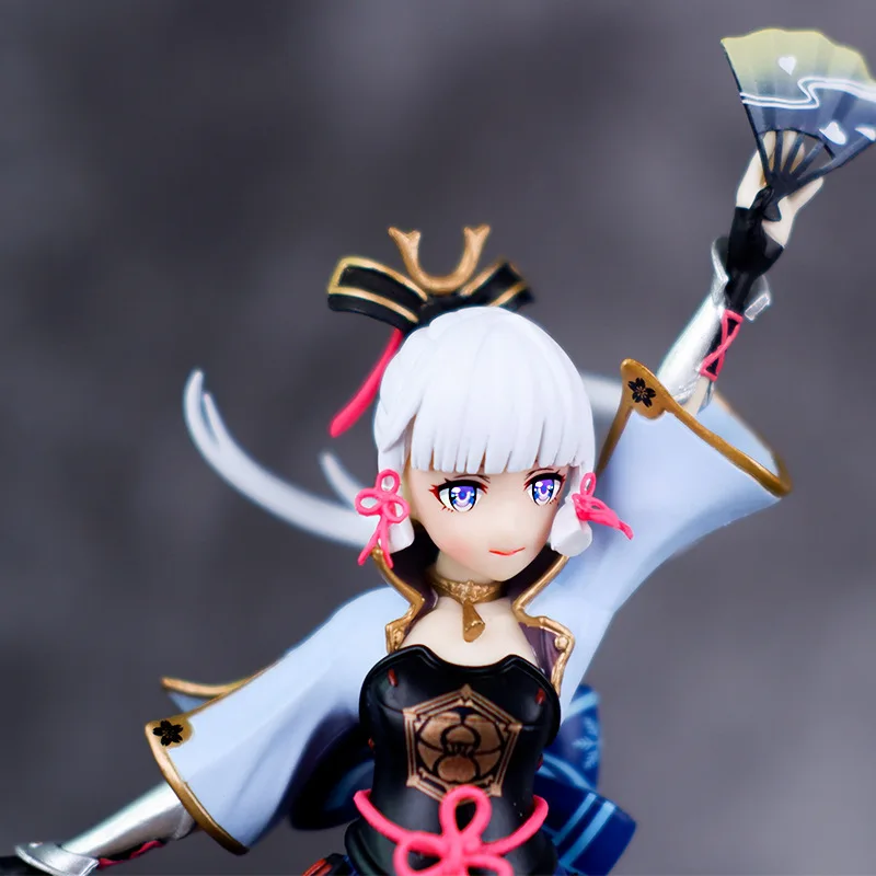 Genshin Impact Kamisato Ayaka Game Anime Figure Lady Egret Princess Doll Pvc 23cm Action Figurine Statue Collectible Model Toys