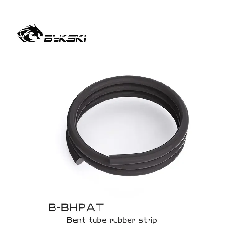 Bykski 1 Meter Length Black Silicone Round Bar Use for 8mm/10mm/12mm Inside Diameter HHard Tube Pipe Auxiliary Bending /B-BHPAT