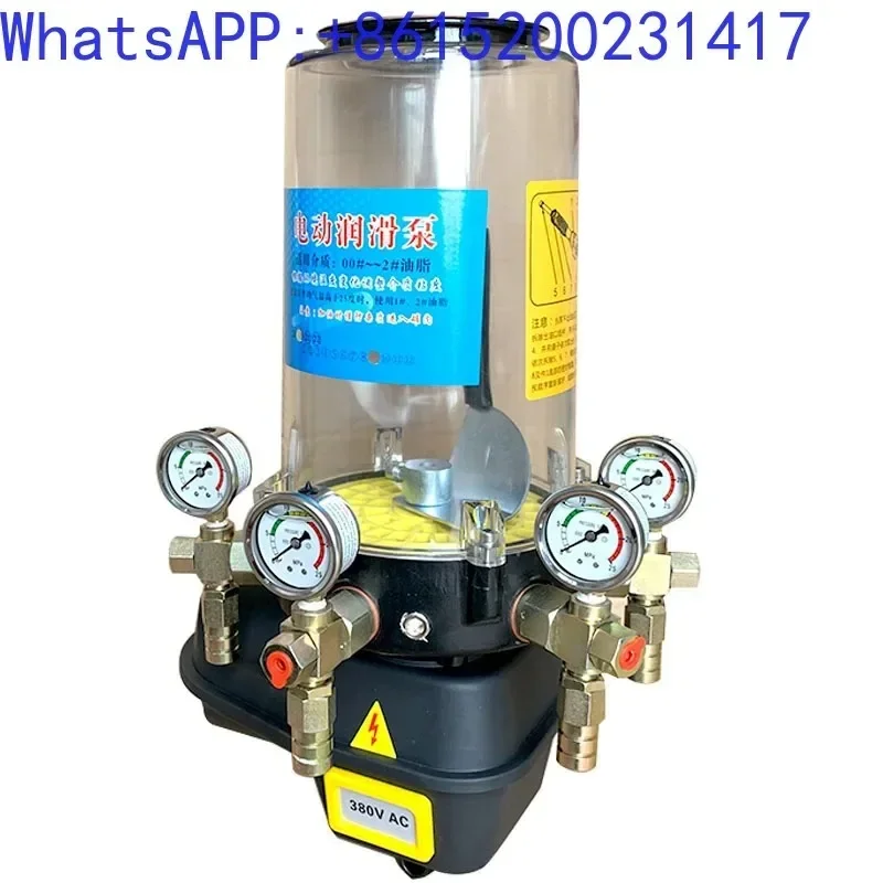 

Mixing station electric butter lubrication pump automatic grease oiler concrete pump truck 4 liters 24v220v380v